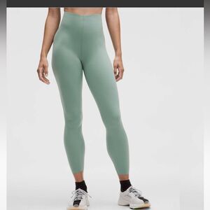 NWT New LULULEMON Glow Up Super HR High Rise Tight 25” Legging Crater Blue 0